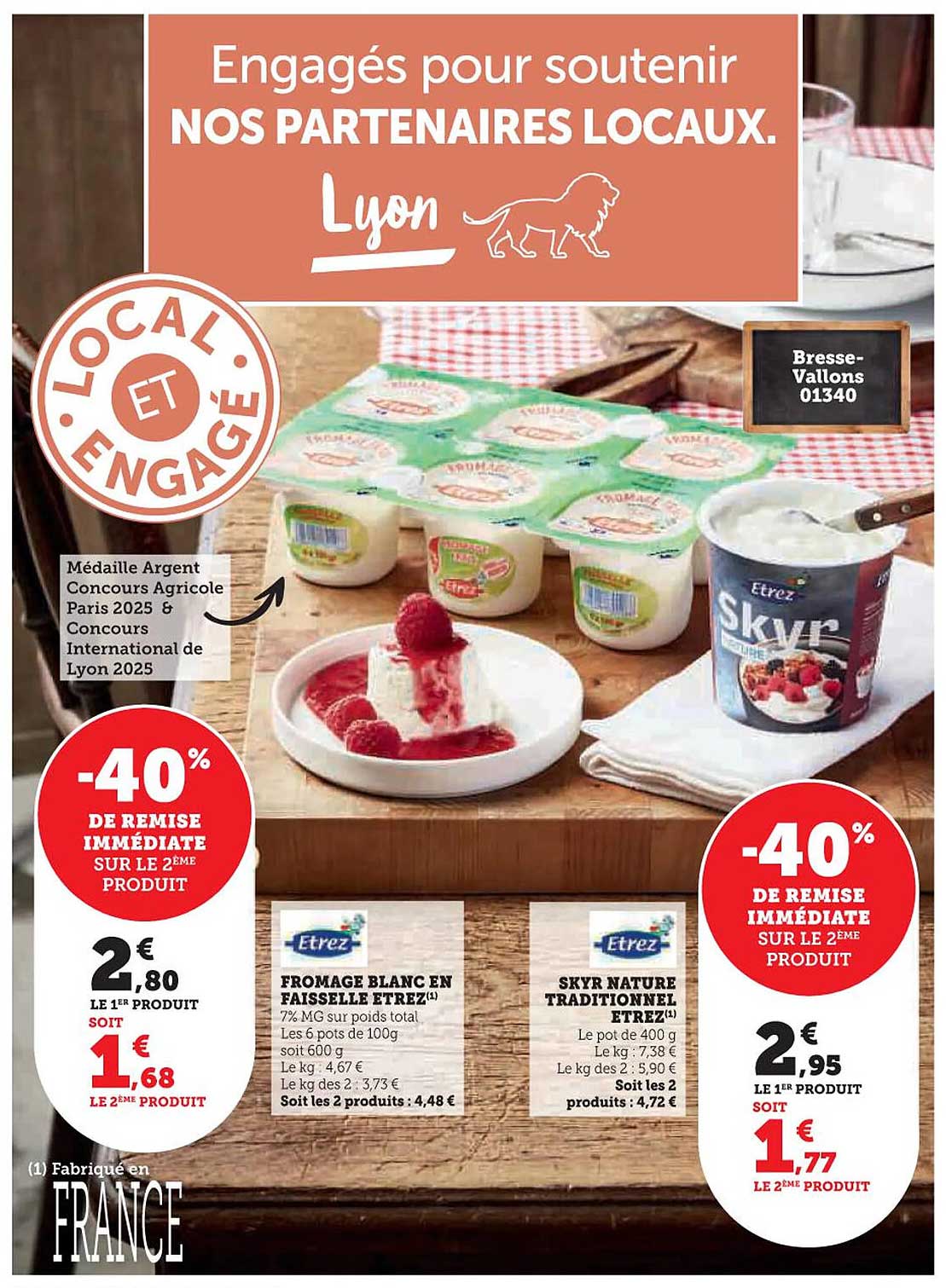 -40% DE REMISE IMMEDIATE SUR LE 2ÈME PRODUIT