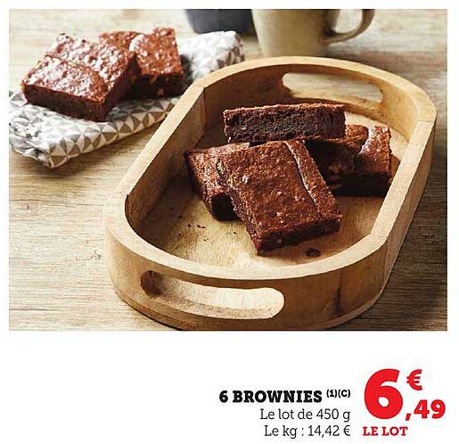 6 BROWNIES