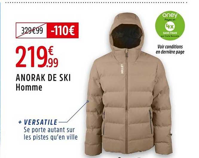 ANORAK DE SKI Homme