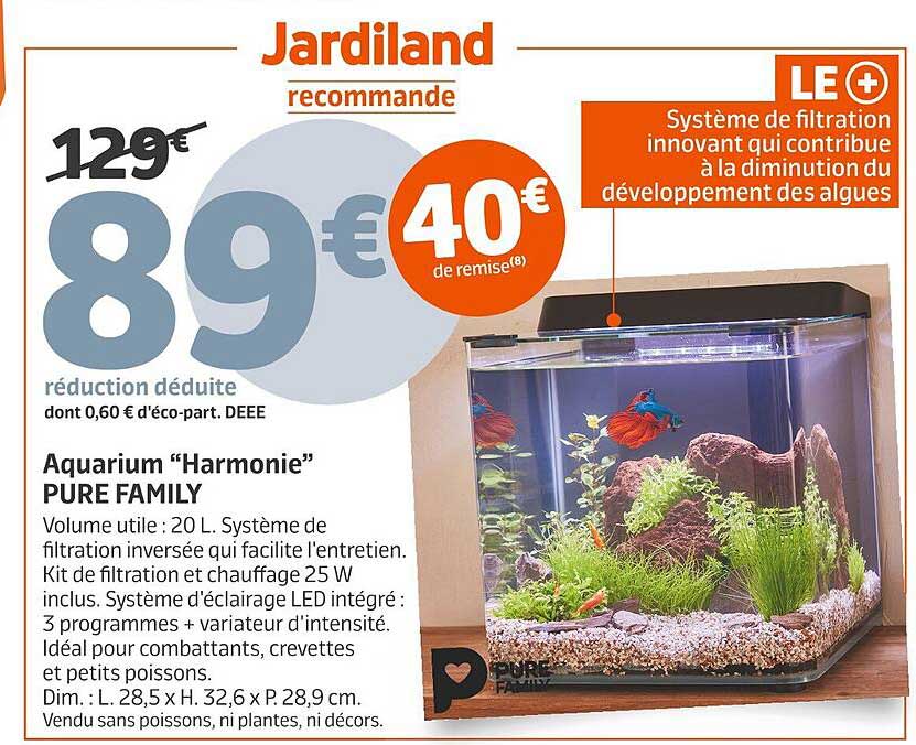 Aquarium "Harmonie" PURE FAMILY