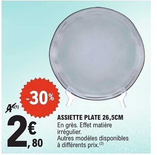 ASSIETTE PLATE 26,5CM