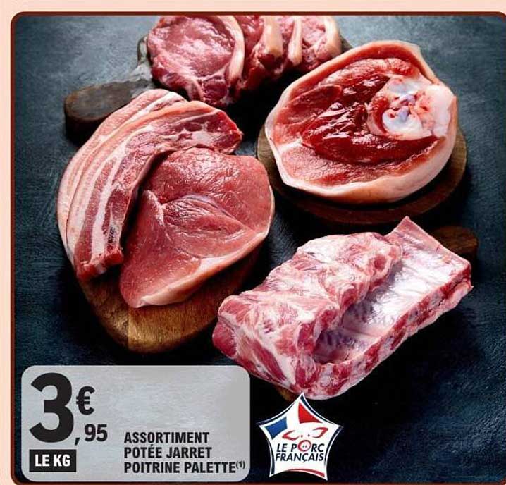 ASSORTIMENT POTÉE JARRET POITRINE PALETTE