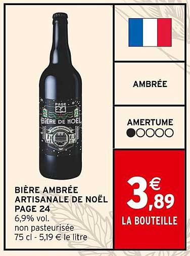 BIÈRE AMBRÉE ARTISANALE DE NOËL PAGE 24