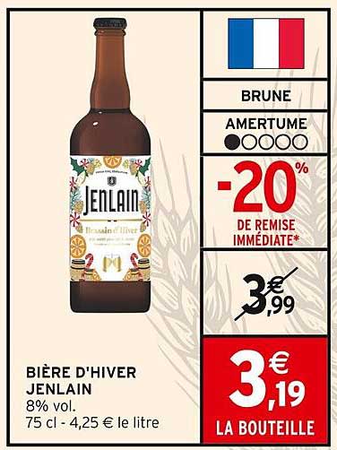 BIÈRE D'HIVER JENLAIN