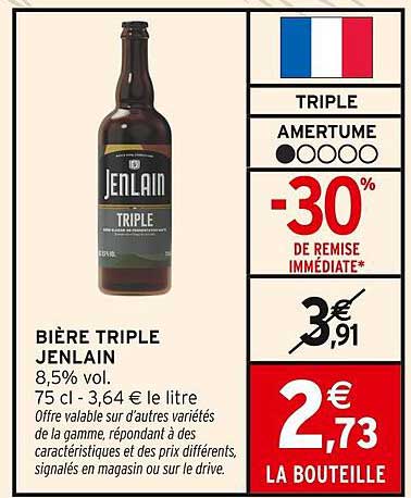 BIÈRE TRIPLE JENLAIN