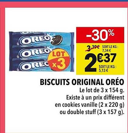 BISCUITS ORIGINAL ORÉO