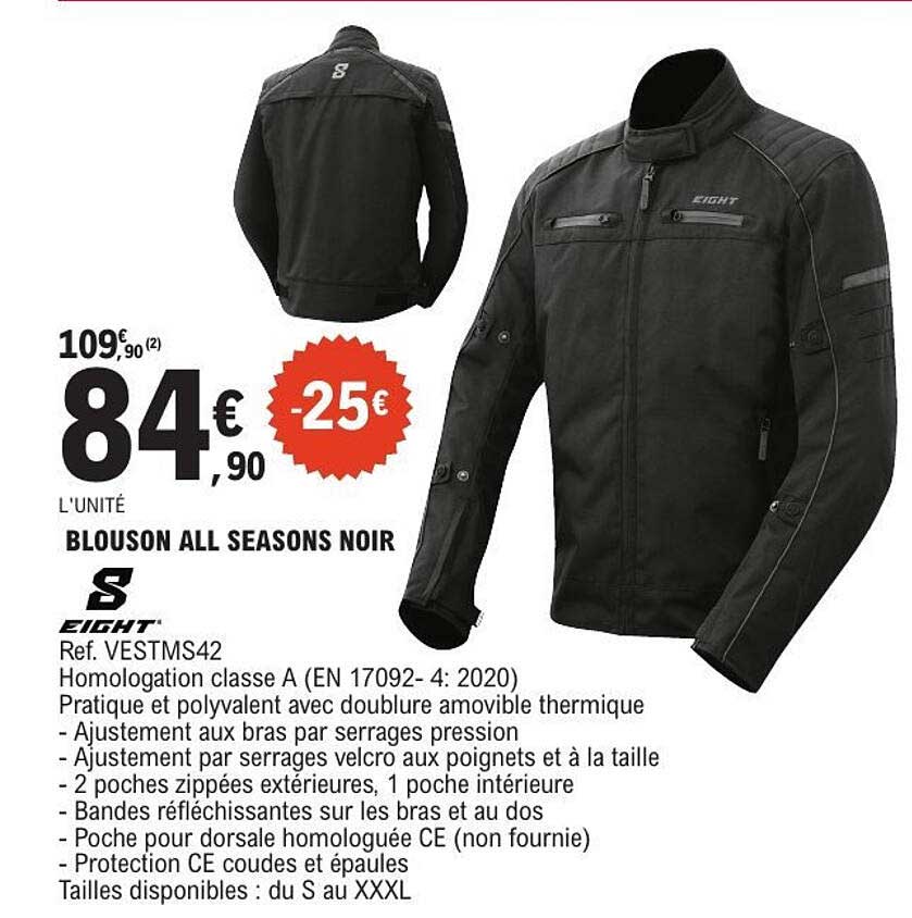 BLOUSON ALL SEASONS NOIR