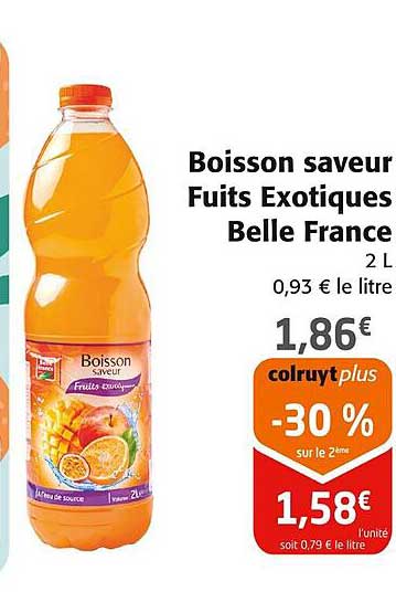 Boisson saveur Fuits Exotiques Belle France