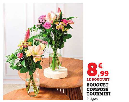 BOUQUET COMPOSÉ TOURMINI