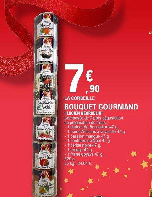 BOUQUET GOURMAND "LUCIEN GEORGELIN"