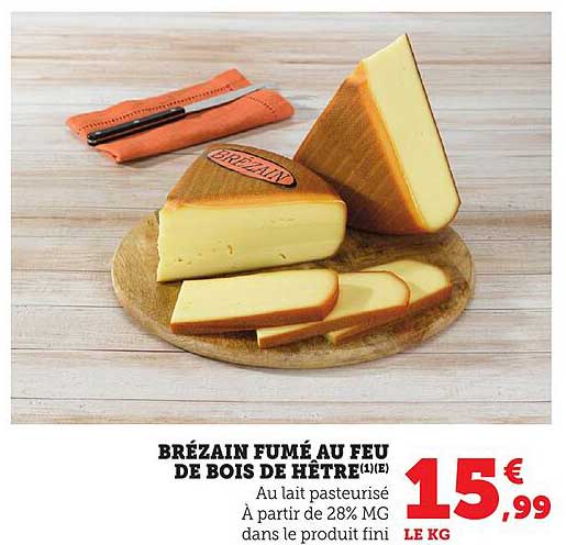 BRÉZAIN FUMÉ AU FEU DE BOIS DE HÊTRE