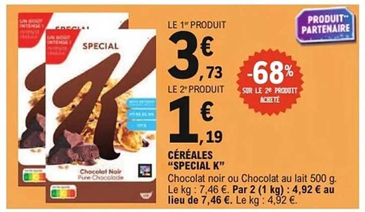 CÉRÉALES “SPECIAL K”