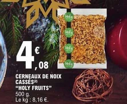 CERNEAUX DE NOIX CASSÉS “HOLY FRUITS”