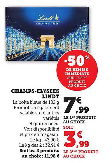 CHAMPS-ELYSEES LINDT