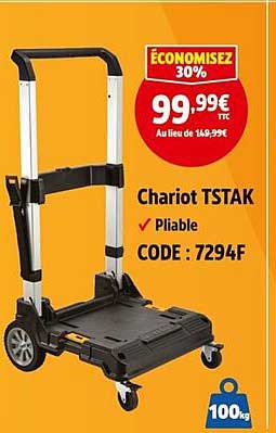 Chariot TSTAK Pliable