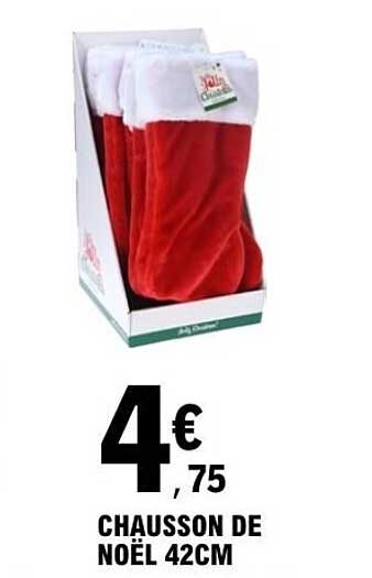 CHAUSSON DE NOËL 42CM