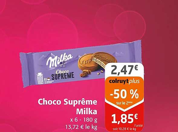 Choco Suprême Milka