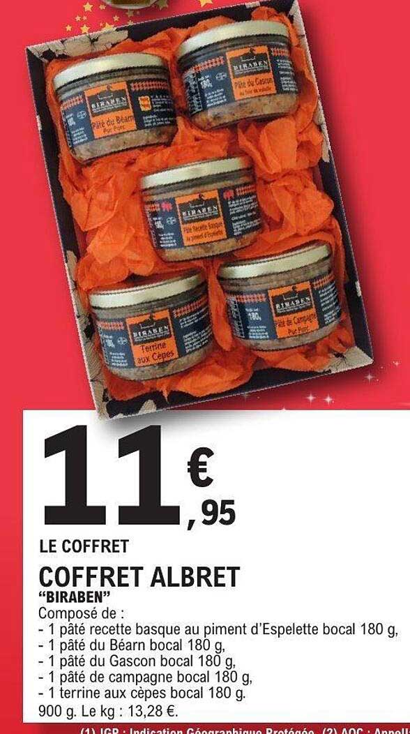 Coffret AlbreT "Biraben"