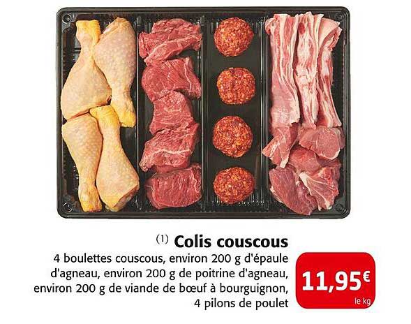 Colis couscous