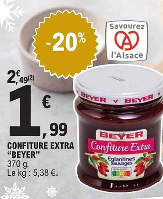 CONFITURE EXTRA "BEYER"