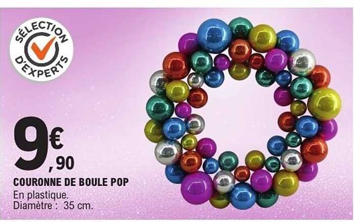 COURONNE DE BOULE POP