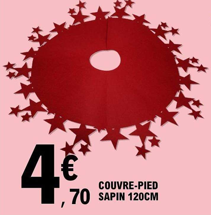 COUVRE-PIED SAPIN 120CM