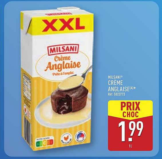 Crème Anglaise Milsani