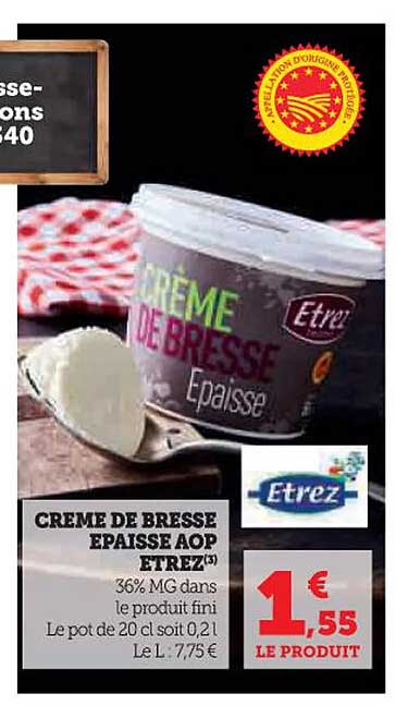 CRÈME DE BRESSE ÉPAISSE AOP ETREZ
