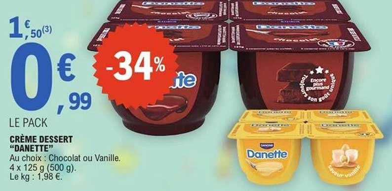 CRÈME DESSERT “DANETTE”