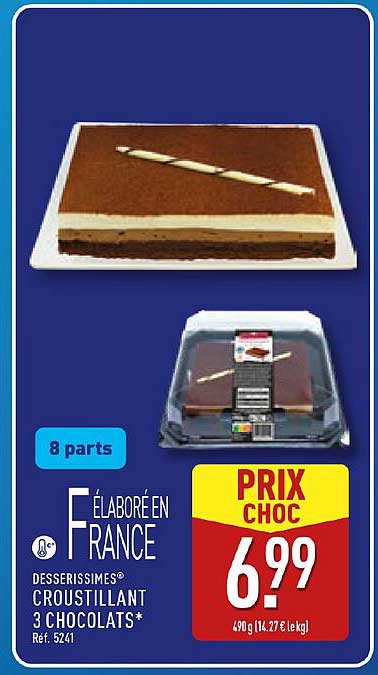 Croustillant 3 Chocolats