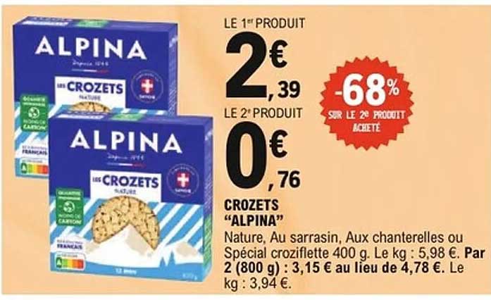 CROZETS "ALPINA"