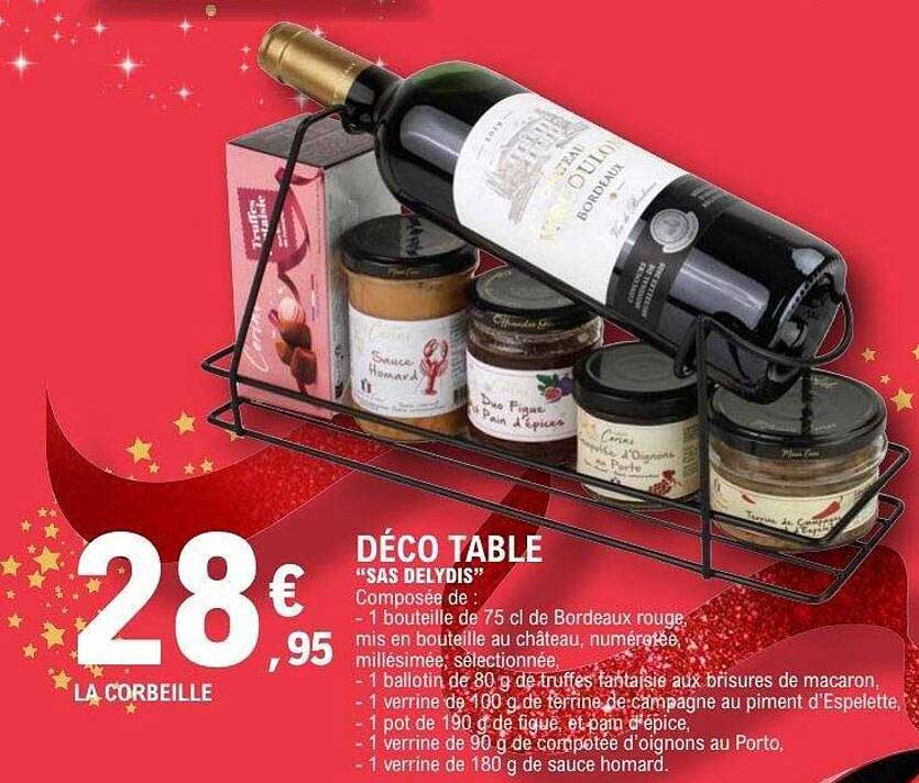 DECO TABLE "SAS DELYDIS"