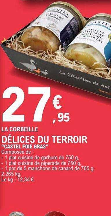 DÉLICES DU TERROIR "CASTEL FOIE GRAS"