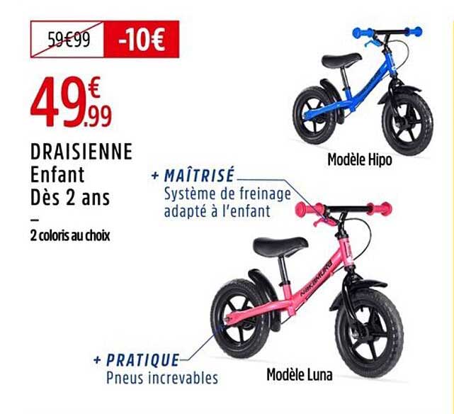 DRAISIENNE Enfant Dès 2 ans
