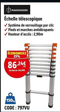 Échelle télescopique