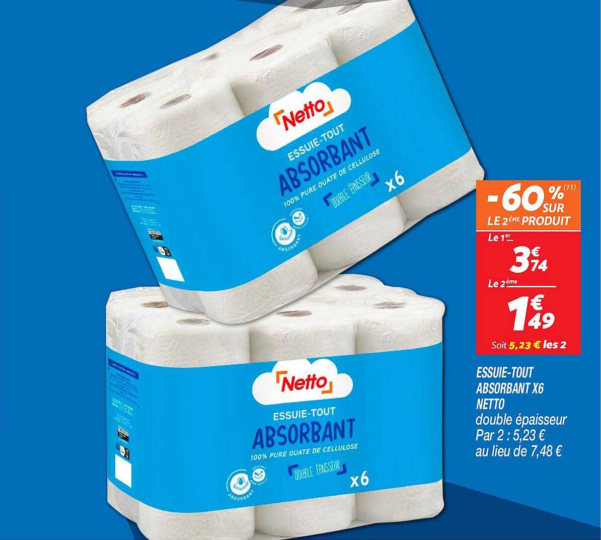 ESSUIE-TOUT ABSORBANT X6 NETTO