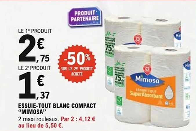 ESSUIE-TOUT BLANC COMPACT "MIMOSA"