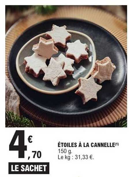 ÉTOILES À LA CANNELLE