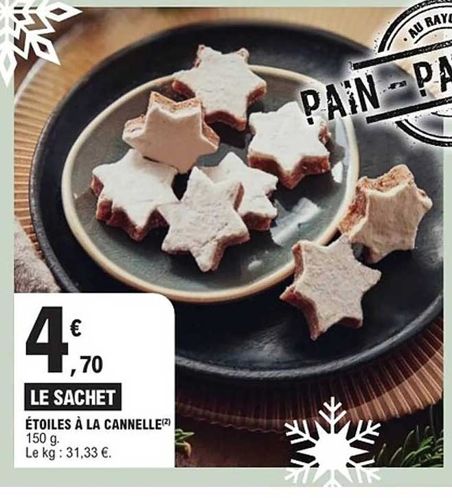 ÉTOILES À LA CANNELLE