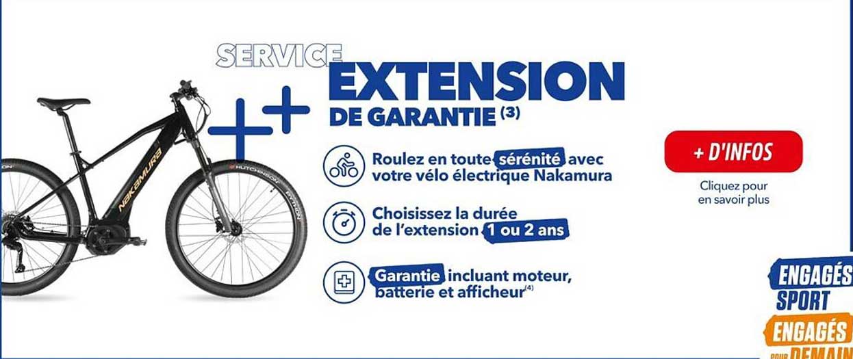 EXTENSION DE GARANTIE