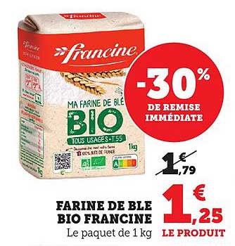 FARINE DE BLE BIO FRANCINE