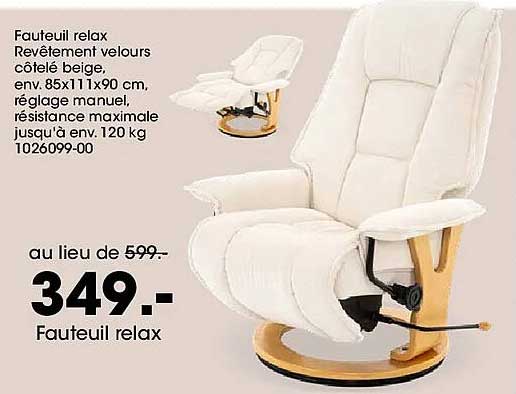 Fauteuil relax