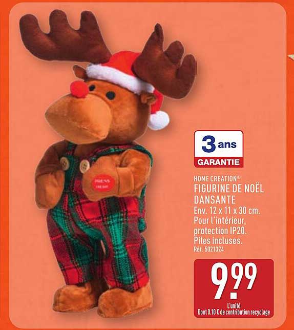 FIGURINE DE NOËL DANSANTE