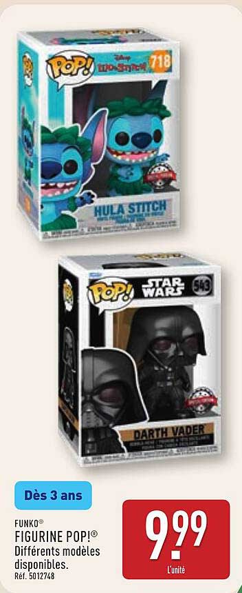 FIGURINE POP!® Différents modèles disponibles.