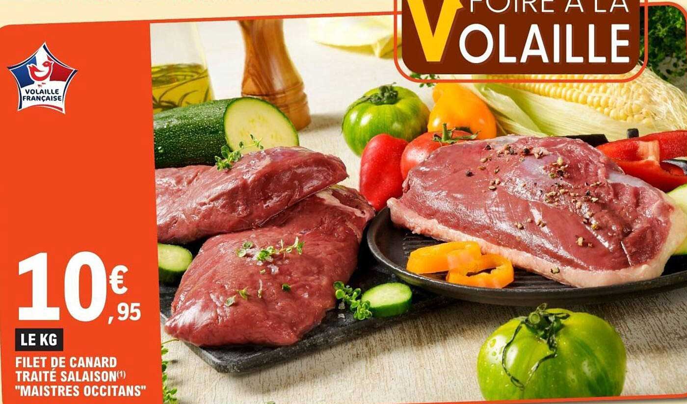 FILET DE CANARD TRAITÉ SALAISON "MAISTRES OCCITANS"