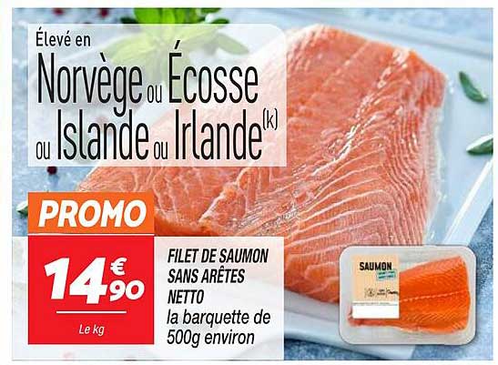 FILET DE SAUMON SANS ARÊTES NETTO
