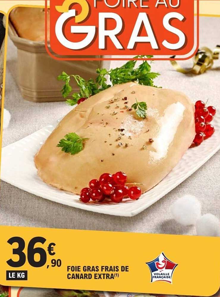 FOIE GRAS FRAIS DE CANARD EXTRA