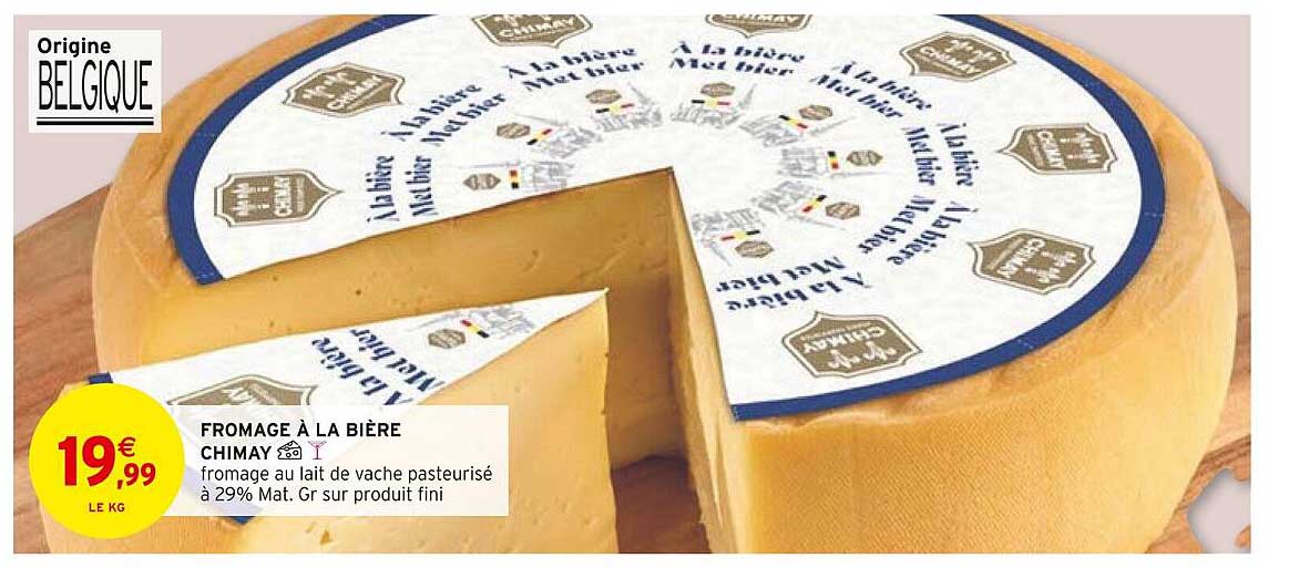 FROMAGE À LA BIÈRE CHIMAY