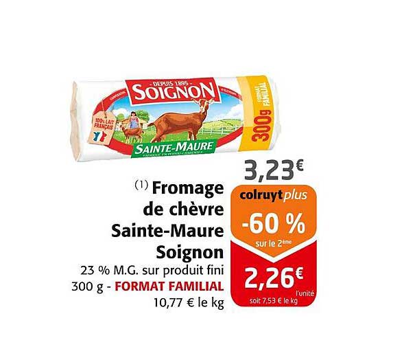 Fromage de chèvre Sainte-Maire Soignon