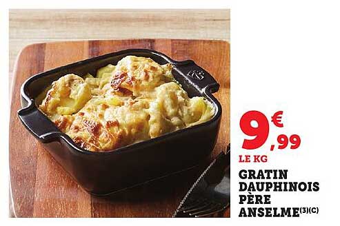 GRATIN DAUPHINOIS PÈRE ANSELME